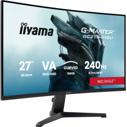 Monitor 27 cali GC2784HSU-B1 FHD, 0.7ms, VA, 1500R, 240Hz 2xHDMI, DP, 2xUSB, FreeSync Premium -1920x1080 (48-240Hz), HDR10, 2x2W