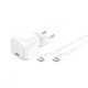 Ładowarka 30W PD PPS USB-C biała + kabel USB-C 