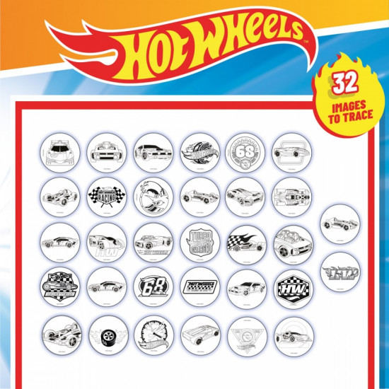 Zestaw Szkoła rysowania z projektorem - Hot Wheels