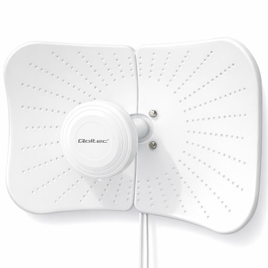 Antena paraboliczna 4G 5G LTE | 2x19dBi | kierunkowa | zewnętrzna| 1710-2700 MHz | 3300-4200 MHz | N Female | wodoodporna | 5m 