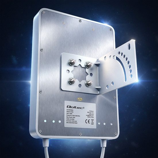 Antena 5G LTE | 16dBi | kierunkowa | zewnętrzna | SMA | 3300-3800MHz | wodoodporna | 3m 