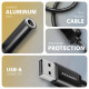 ADA-HA Zewnętrzna karta dźwiękowa USB-A 32bit DAC, 384kHz, 3.5mm (F) złącze