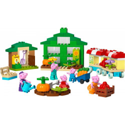 Klocki DUPLO Peppa Pig 10461 Ogród i szklarnia Dziadka świnki