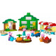 Klocki DUPLO Peppa Pig 10461 Ogród i szklarnia Dziadka świnki