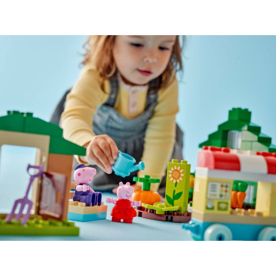 Klocki DUPLO Peppa Pig 10461 Ogród i szklarnia Dziadka świnki