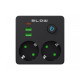 Rozgałęźnik R-20 PR 2-GNIAZDA + 2USB + USB-C czarny