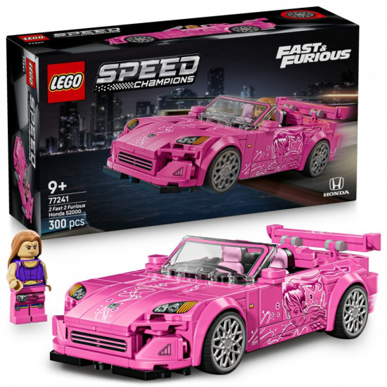 Klocki Speed Champions 77241 Honda S2000 z filmu Za szybcy, za wściekli 