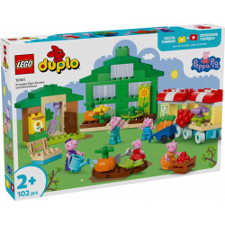 Klocki DUPLO Peppa Pig 10461 Ogród i szklarnia Dziadka świnki