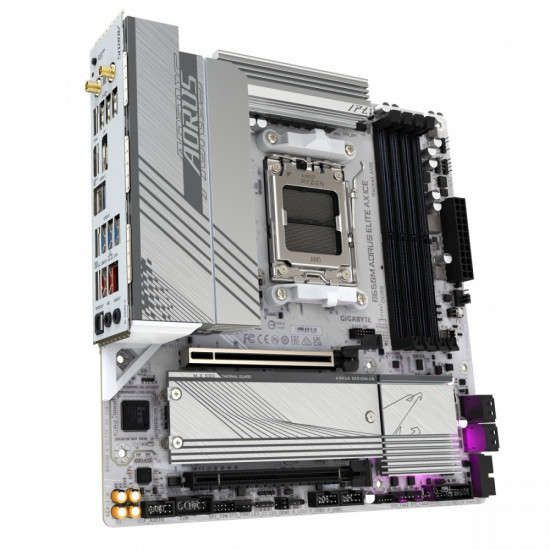Płyta główna B650M A ELITE AX ICE HDMI/DP M2 m.ATX 