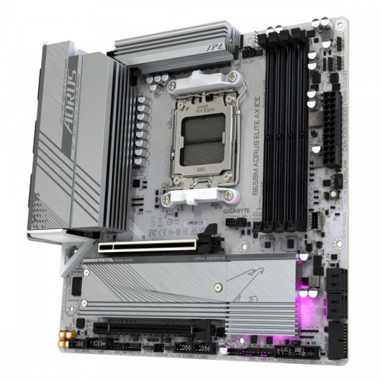 Płyta główna B650M A ELITE AX ICE HDMI/DP M2 m.ATX 