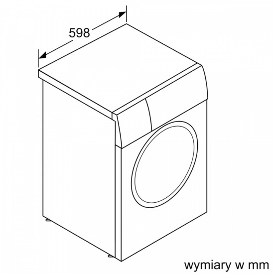 Pralka WAN2405BPL Serie4 para new