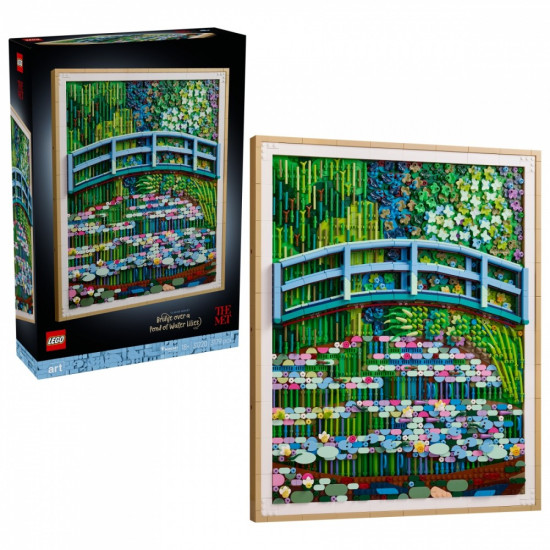 Klocki ART 31220 Claude Monet - Most nad stawem z liliami wodnymi