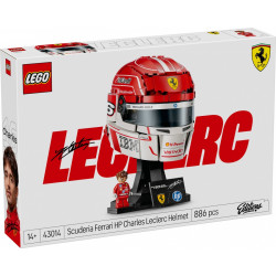 Klocki Editions 43014 Kask Charles Leclerc Scuderia Ferrari HP