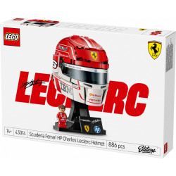 Klocki Editions 43014 Kask Charles Leclerc Scuderia Ferrari HP