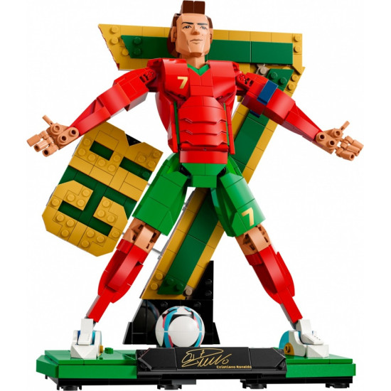 Klocki Editions 43016 Cristiano Ronaldo - piłkarska legenda