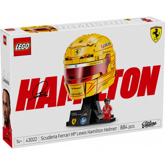 Klocki Editions 43022 Kask Lewis Hamilton Scuderia Ferrari HP