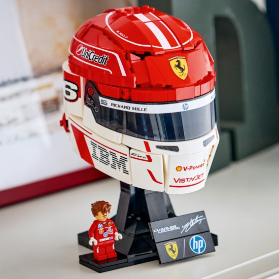 Klocki Editions 43014 Kask Charles Leclerc Scuderia Ferrari HP