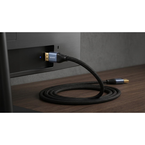 Kabel DisplayPort 2.1 1m CL-209