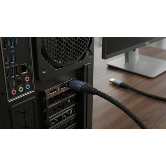 Kabel DisplayPort 2.1 1m CL-209