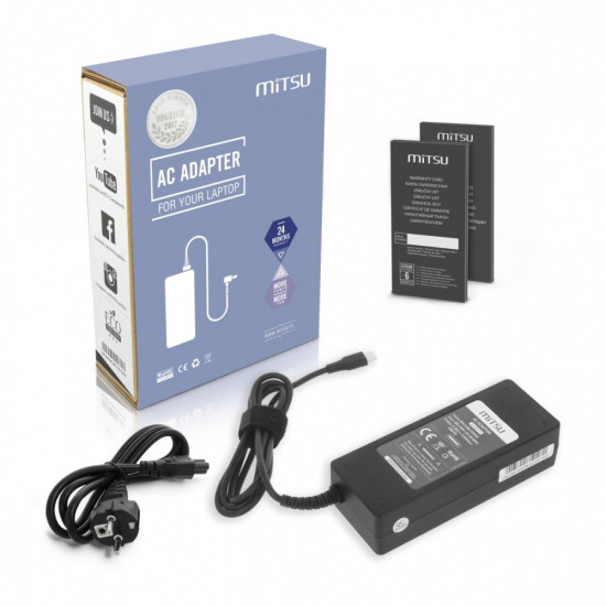 Zasilacz ładowarka do laptopa 90W USB-C 5V-9V-12V-15V/3A, 20V/4.5A PD
