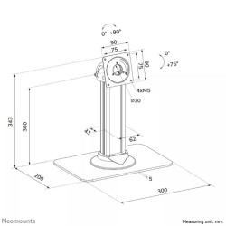 Podstawka do tabletu DS15-631BL1 