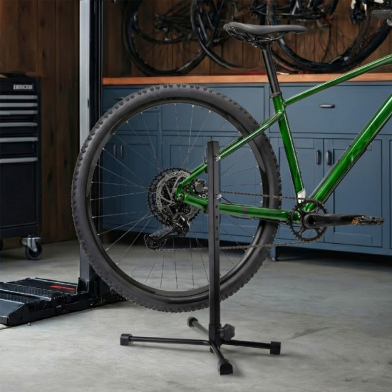Rowerowy uchwyt serwisowy stal max. obciążenie 20kg pasuje do rowerów MTB z kołami do 27,5