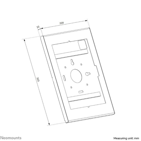Obudowa tabletu WL15-601BL1
