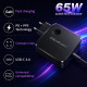 Ładowarka sieciowa GaN 65W | USB-C PD PPS | 5-21V | 3-3.25A 