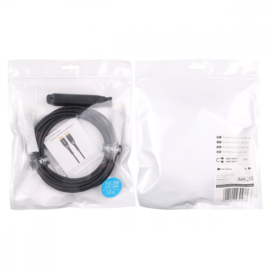 Kabel HDMI v2.0 optyczny 7.5m