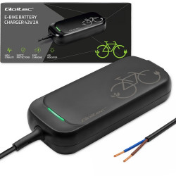Ładowarka do roweru elektrycznego 36V | 42V | 2A | przewód otwarty bez wtyczki 