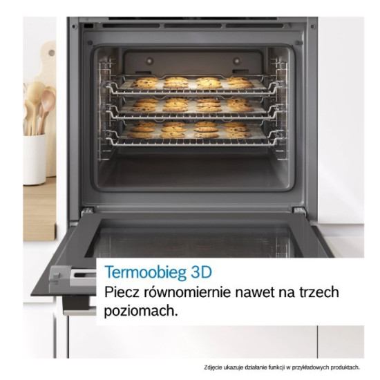 Piekarnik Serie 6 czarny HBG557EB3