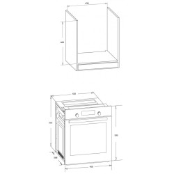 Piekarnik MPM-45-BO-23C 45cm