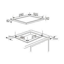 Płyta indukcyjna MPM-30-IM-12/N 30cm