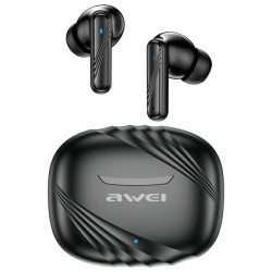 Słuchawki bluetooth 5.3 TA6 ANC czarne TWS 