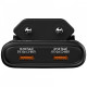 Ładowarka uniwersalna Fold n GO GaN 65W 2xUSB-C PD 3.0 PPS Czarna 