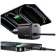 Ładowarka sieciowa JC Series CC264 30W GaN Fast Charger wbudowanykabel USB-C czarna 