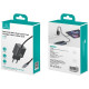 Ładowarka sieciowa JC Series CC264 30W GaN Fast Charge wbudowany kabel USB-C biała 