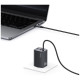 Ładowarka sieciowa JC Series CC266 65W GaN Fast Charger wbudowanykabel USB-C czarny 
