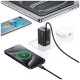 Ładowarka sieciowa JC Series CC266 65W GaN Fast Charger wbudowanykabel USB-C czarny 