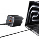 Ładowarka sieciowa JC Series CC266 65W GaN Fast Charger wbudowanykabel USB-C biała 