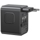 Ładowarka travel adapter 17W CC308 USB-C + USB-A 4w1 US/AU/EU/UK czarna 