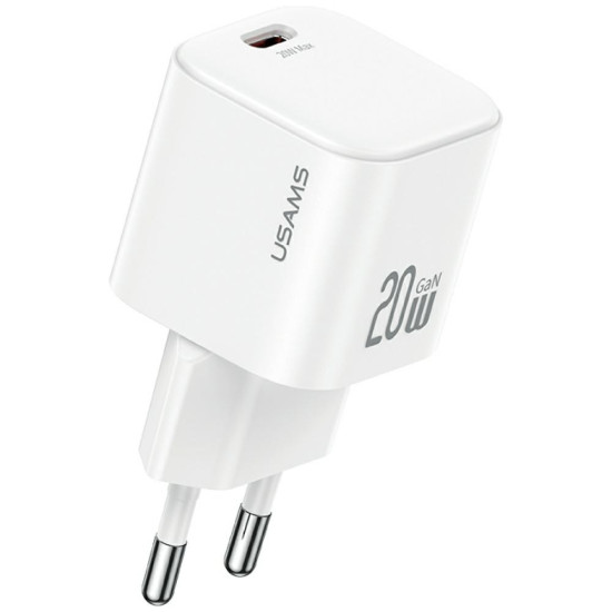 Ładowarka sieciowa JO Series CC260 20W USB-C + kabel USB-C/Lightning 1m biała 
