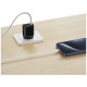 Ładowarka sieciowa T65 33W Fast Charging 1xUSB-C 1xUSB-A czarna 