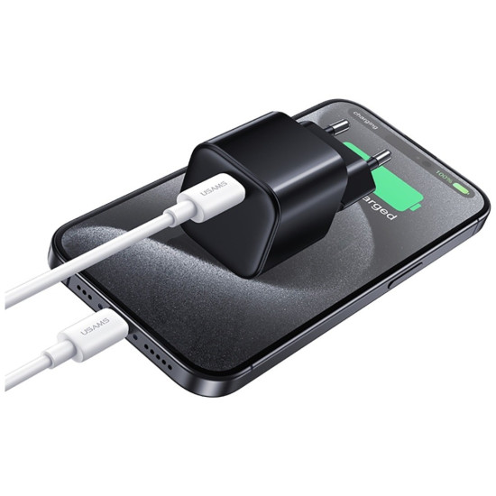 Ładowarka sieciowa JC Series CC289 25W GaN Fast Charger USB-C    czarna 