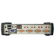 *4-Port PS/2-USB VGA/Aud KVMP Switch W/OSD 