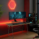 Biurko gamingowe z półką na monitor RS170 