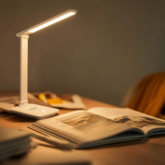 Lampka biurkowa LED 9w z ładowarką Qi MCE616W 