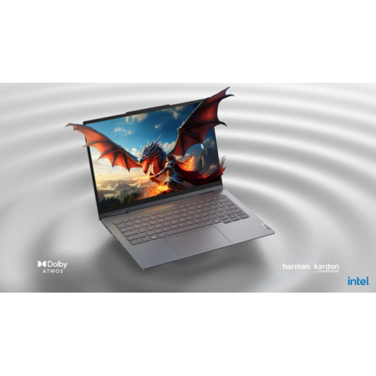 Laptop ThinkBook 14 G6 2in1 22AR002FPB W11Pro Ultra 7 355/16GB/512GB/INT/14.0 WUXGA/Touch/Luna Grey/3YRS OS + CO2 Offset 