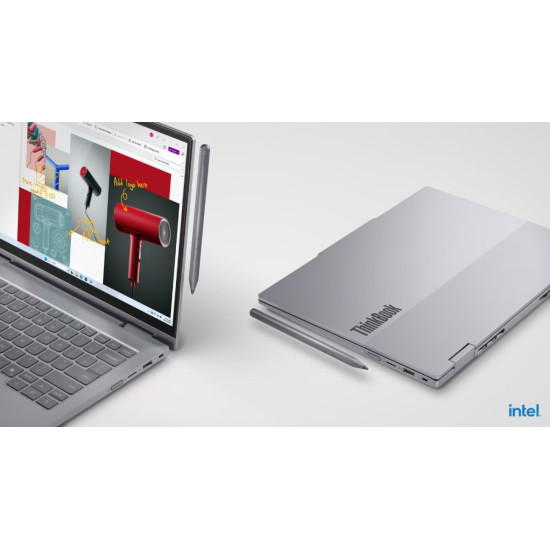 Laptop ThinkBook 14 G6 2in1 22AR002FPB W11Pro Ultra 7 355/16GB/512GB/INT/14.0 WUXGA/Touch/Luna Grey/3YRS OS + CO2 Offset 