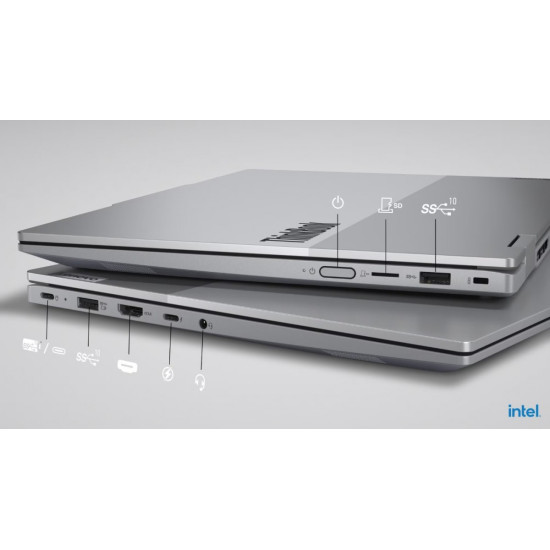 Laptop ThinkBook 14 G6 2in1 22AR002FPB W11Pro Ultra 7 355/16GB/512GB/INT/14.0 WUXGA/Touch/Luna Grey/3YRS OS + CO2 Offset 